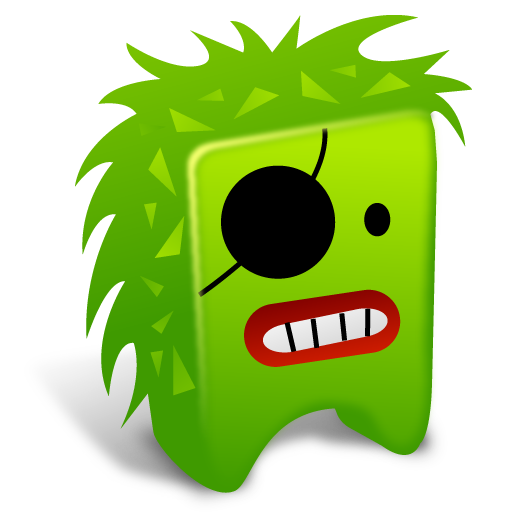 512x512 Green Creature Icon Creatures Iconset Fast Icon Design