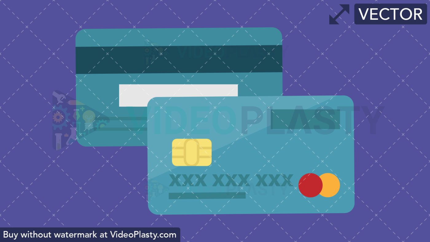 1400x788 Credit Card Flat Icon