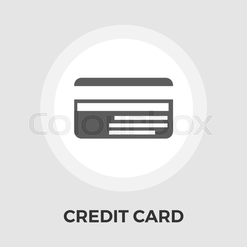 800x800 Credit Card Icon Vector Flat Icon Stock Vector Colourbox