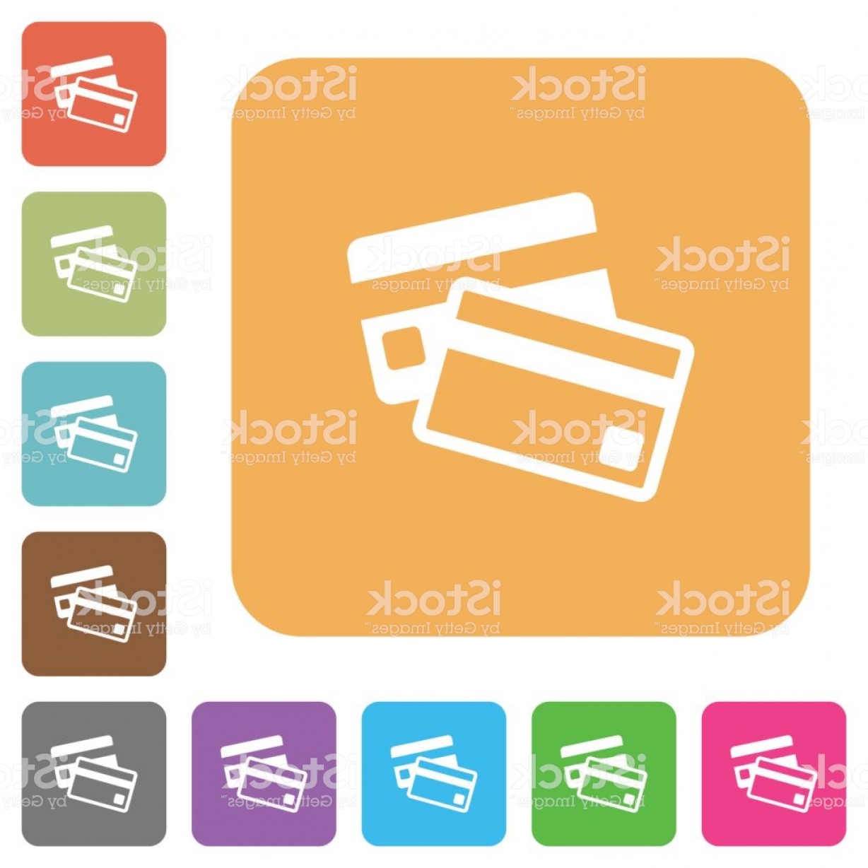 1228x1228 Credit Cards Rounded Square Flat Icons Gm Hoodamathrun