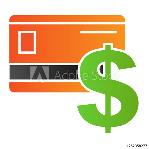 500x500 Bank Card Flat Icon Credit Card Color Icons In Trendy Flat Style