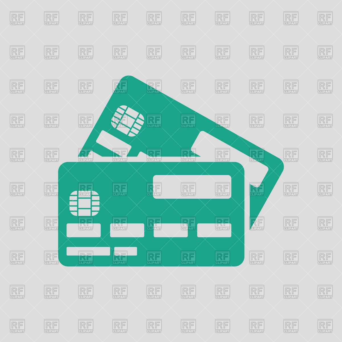 Credit Card Icon On Gray Background Vector Image Of Business 1200x1200 Credit Card Icon On Gray Background Vector Image Of Business