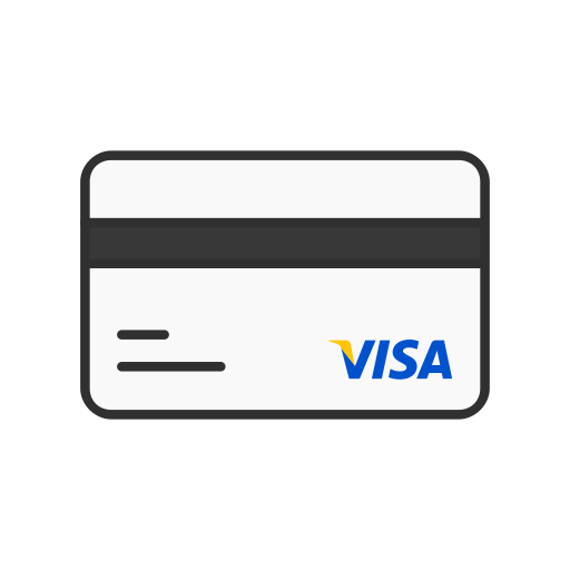 512x512 Atm Card, Credit Card, Debit Card, Visa Card Icon