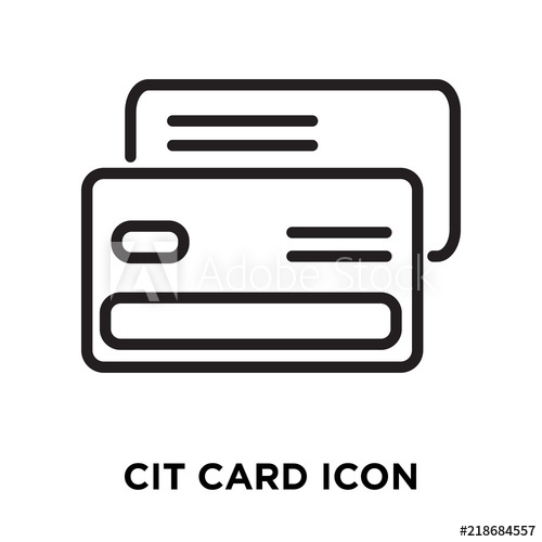 Credit Card Icon On White Background Modern Icons Vector 500x500 Credit Card Icon On White Background Modern Icons Vector