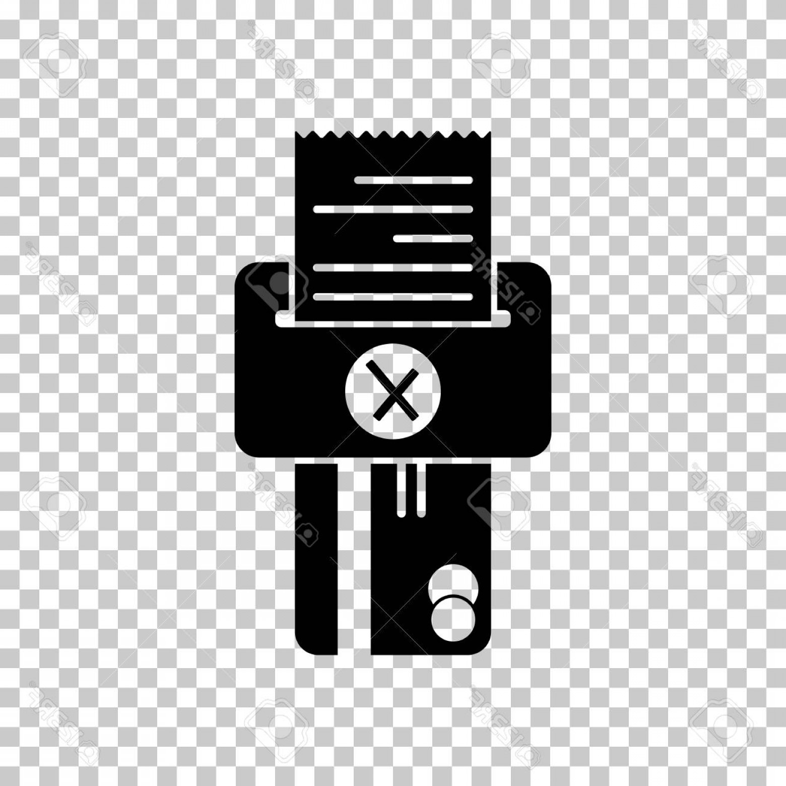 1560x1560 Photostock Vector Credit Card Pos Terminal Failure Icon