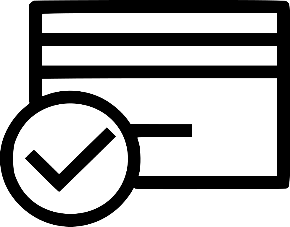 980x768 Credit Card Check Png Icon Free Download