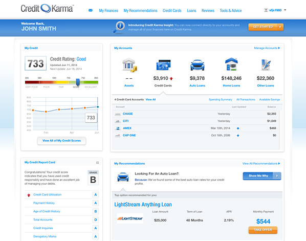 598x471 Credit Karma Review Free Credit Scores