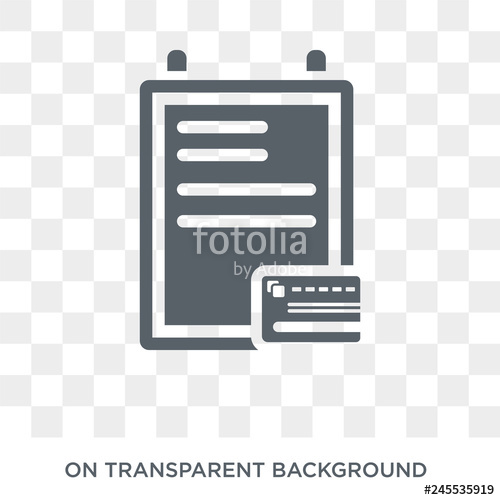 500x500 Credit Report Icon Trendy Flat Vector Credit Report Icon