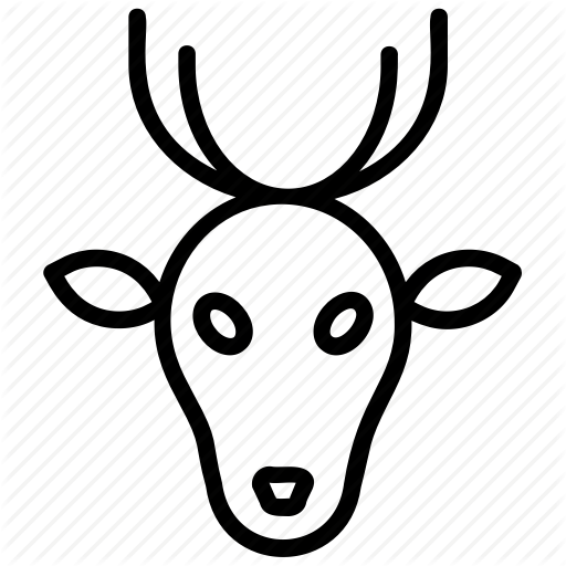 512x512 Animal Deer, Deer Antlers, Deer Creek, Deer Lake, Musk Deer Icon