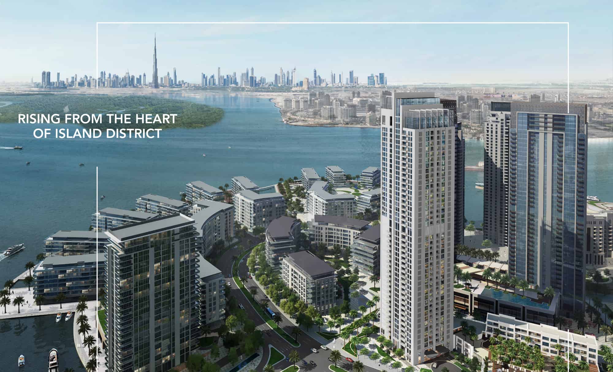 2000x1215 Buy Icon Bay Apartments In Dubai Creek Harbour Emaar