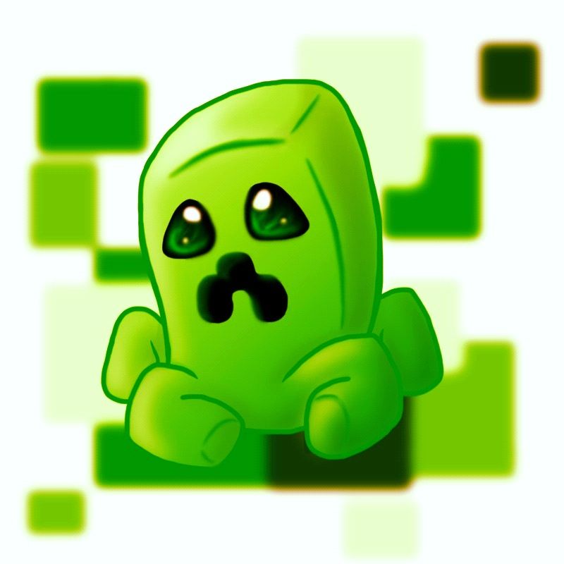 800x800 Minecraft Kawaii Creeper Shirt Kids Sizes Licenced Product Icon