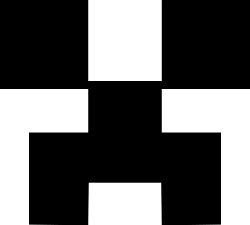 980x882 Minecraft Sign Face Creeper Png Icon Free Download