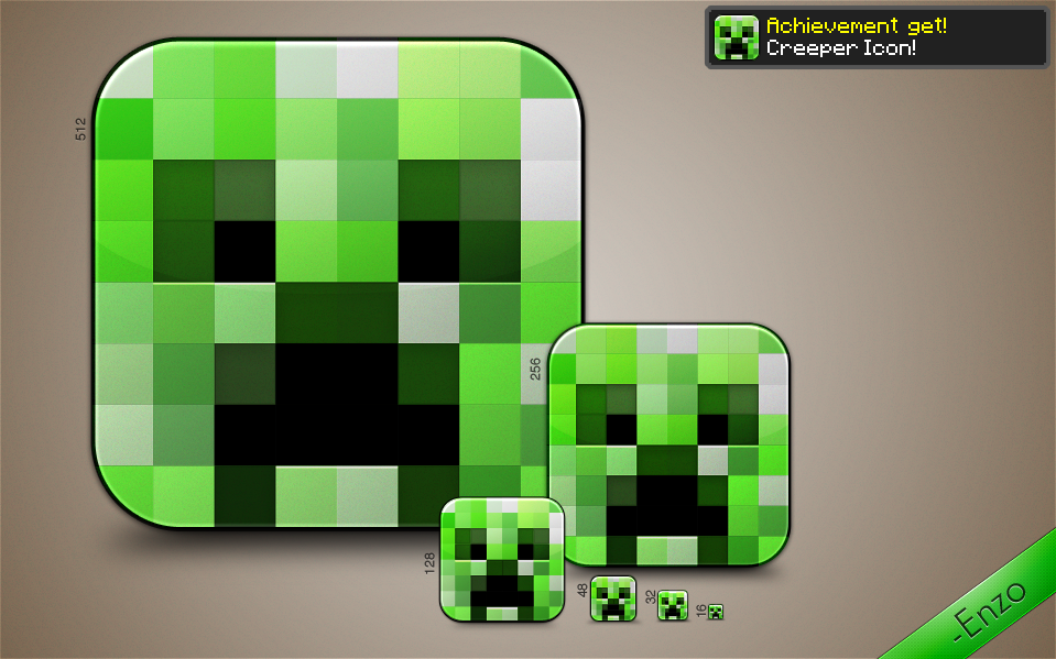 959x599 Creeper Icon