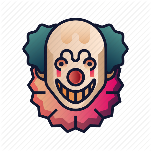 Carnival, Circus, Clown, Creepy, Halloween, Joker, Scary Icon 512x512 Carnival, Circus, Clown, Creepy, Halloween, Joker, Scary Icon