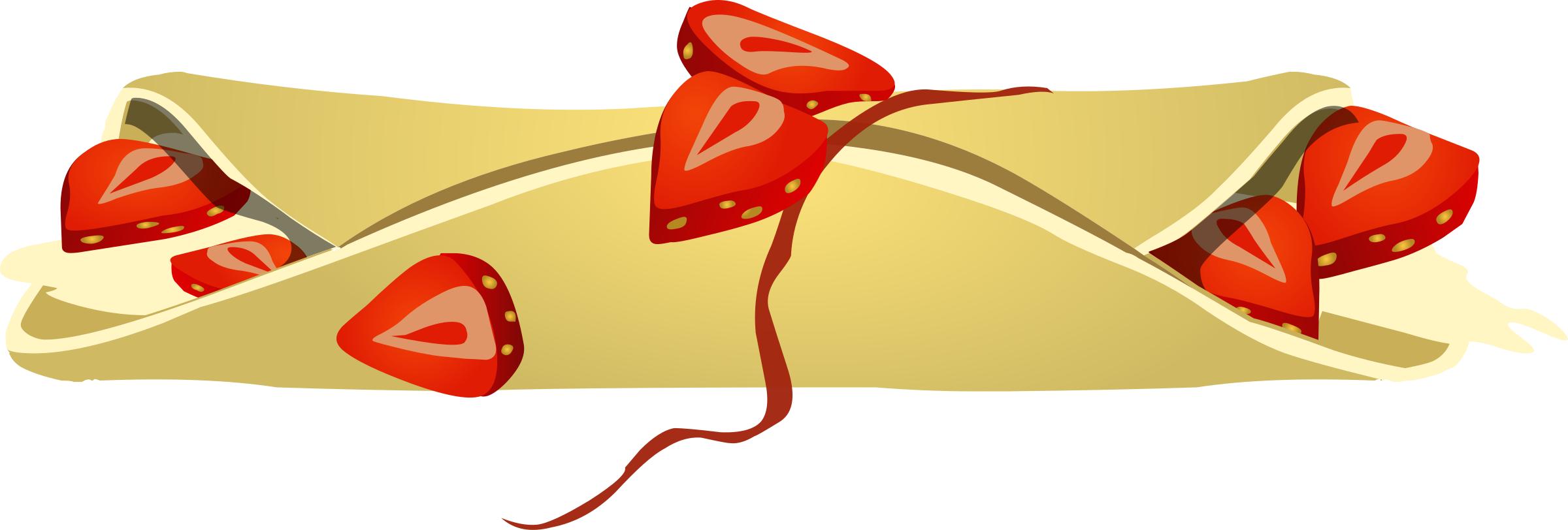 2400x812 Food Divine Crepes Icons Png