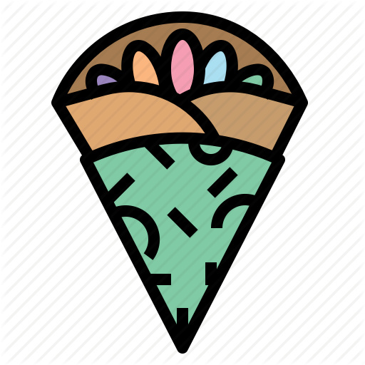 512x512 Crepe, Dessert, Food, Sweet Icon