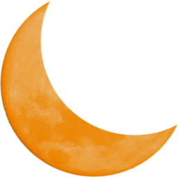 256x256 Crescent Moon Icon