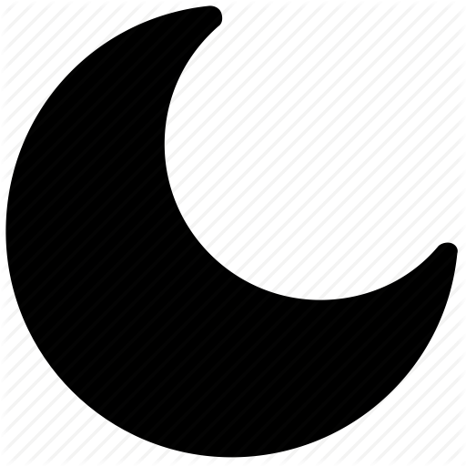 512x512 Crescent, Crescent Moon, Lunate, Moon, New Moon Icon
