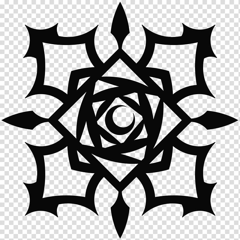800x800 High Res Vampire Knight Crest, Black Tribal Icon Transparent