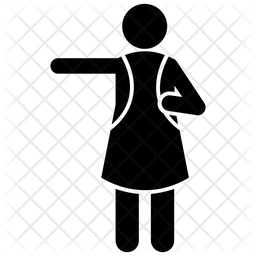 256x256 Cabin Crew Icon Of Glyph Style