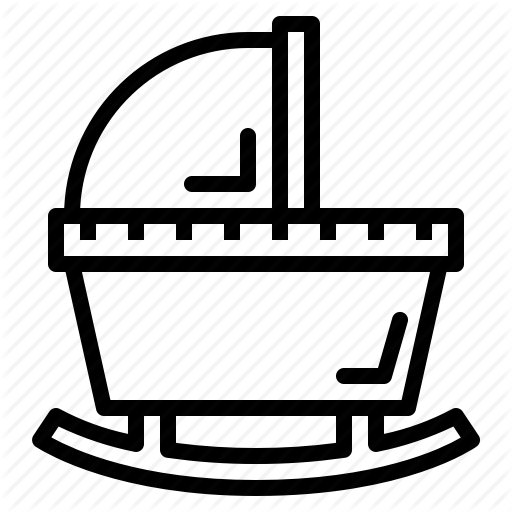 512x512 Bed, Cot, Crable, Crib Icon