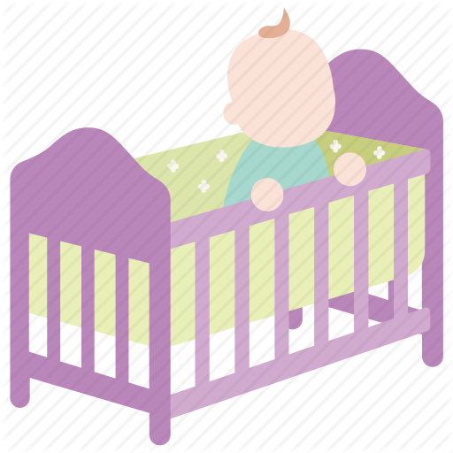 512x512 Baby, Bassinet, Bed, Cot, Crib, Infant, Toddler Icon
