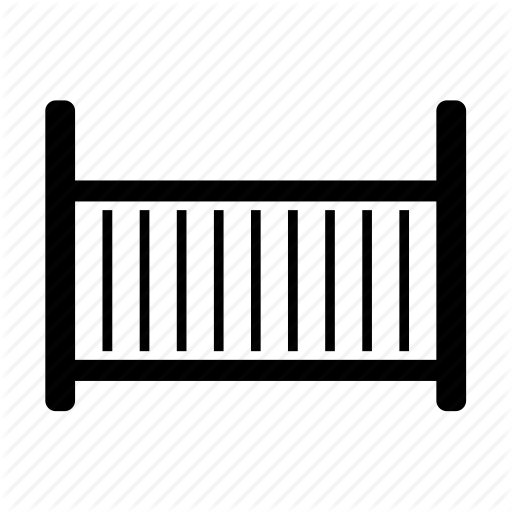 512x512 Baby, Cot, Cradle, Crib Icon