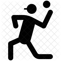 256x256 Cricket Icon Of Glyph Style