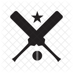 256x256 Cricket Icon Of Line Style