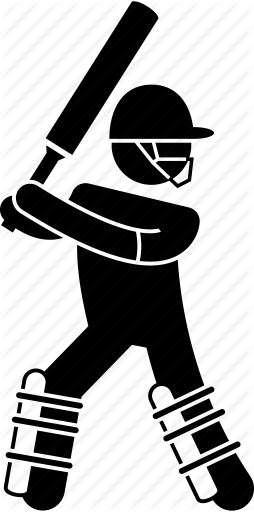 254x512 Ball, Cricket, Game, Hit, Player, Playing, Ready Icon