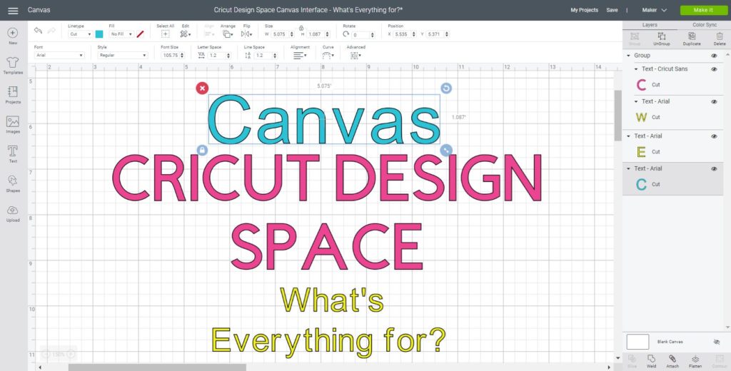1024x520 Full Cricut Design Space Tutorial For Beginners