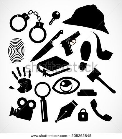 414x470 Detectivecrime Icon Setcollection Vector Packaging Detective