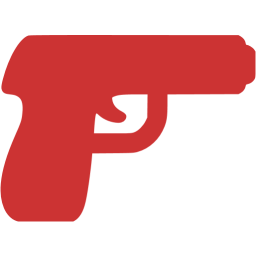 256x256 Persian Red Crime Icon
