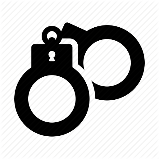 512x512 Arrest, Cop, Crime, Criminal, Handcuffs, Justice, Police Icon