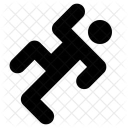 256x256 Crime Scene Icon Of Glyph Style