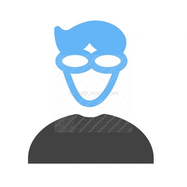 600x600 Criminal Blue Black Icon