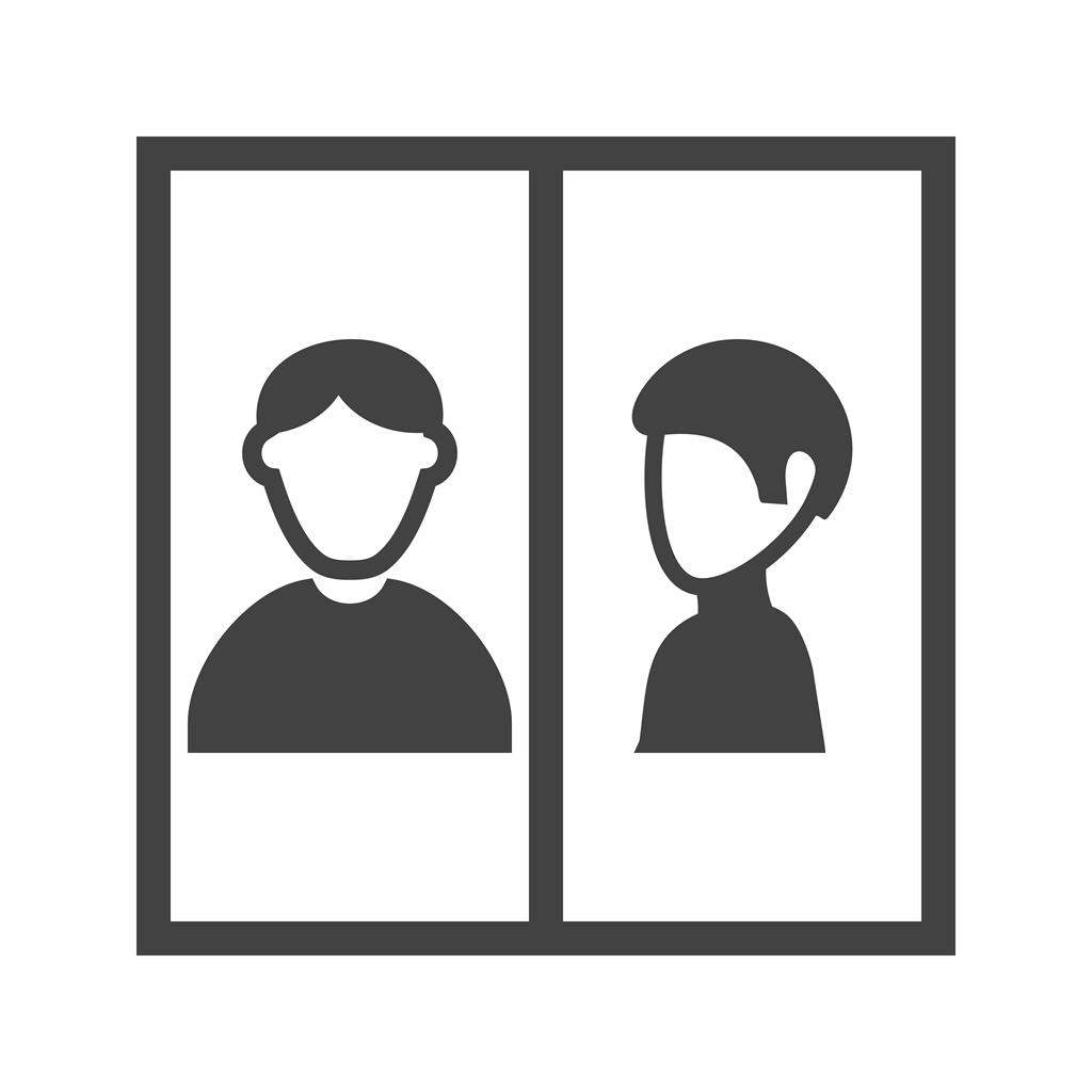 1024x1024 Arrested Criminal Glyph Icon