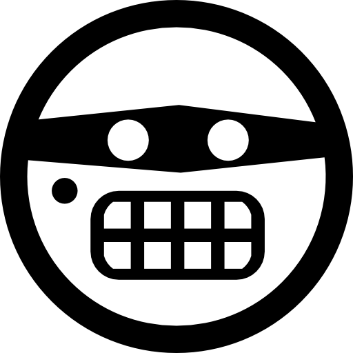 512x512 Emoticon Criminal Face With Eyes Mask Icons Free Download