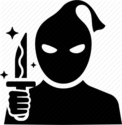 500x512 Bad, Burglar, Criminal, Dacoit, Picklock, Thief, Violence Icon