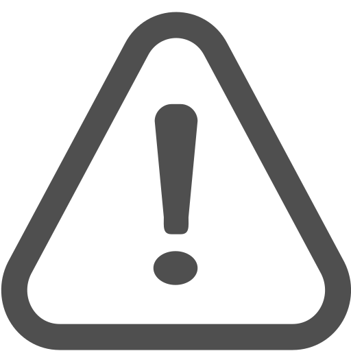 512x512 Critical, Danger, Exclamation, Hazard, Notification, Warning Icon