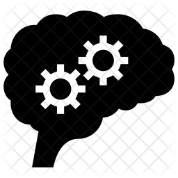 256x256 Critical Thinking Icon Of Glyph Style