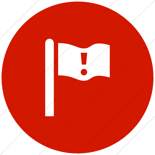 512x512 Iconsetc Flat Circle White On Red Iconathon Critical Facility Icon