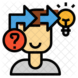 Critical Thinking Icon Of Colored Outline Style 256x256 Critical Thinking Icon Of Colored Outline Style