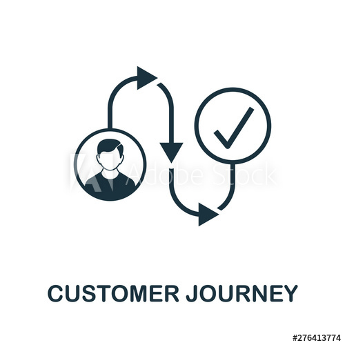 Customer Journey Vector Icon Symbol Creative Sign From Crm Icons 500x500 Customer Journey Vector Icon Symbol Creative Sign From Crm Icons