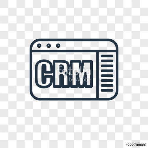 Crm Icons Isolated On Transparent Background Modern And Editable 500x500 Crm Icons Isolated On Transparent Background Modern And Editable
