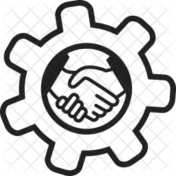 Crm Icon Of Line Style 256x256 Crm Icon Of Line Style