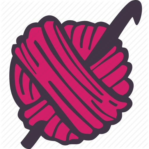 512x512 Art, Arts And Crafts, Craft, Crochet, Doodle, Hobby, Yarn Icon