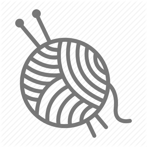 512x512 Ball, Craft, Crochet, Knit, Needles, String, Yarn Icon