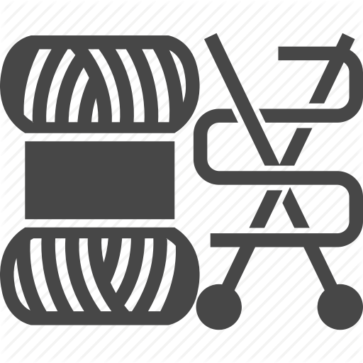 512x512 Crochet, Equipment, Hook, Needle, Sewing, Yarn Icon