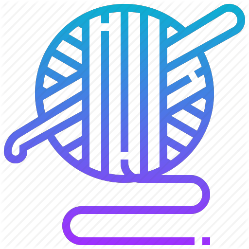 512x512 Crochet, Hook, Knitting, Sewing, Yarns Icon